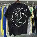 Godspeed T-shirts Skateboard Skull Junior Print Cotton Casual Short Sleeve Men and Women