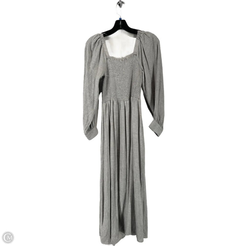 Dress Casual Maxi By Madewell In Grey, Size: Xs