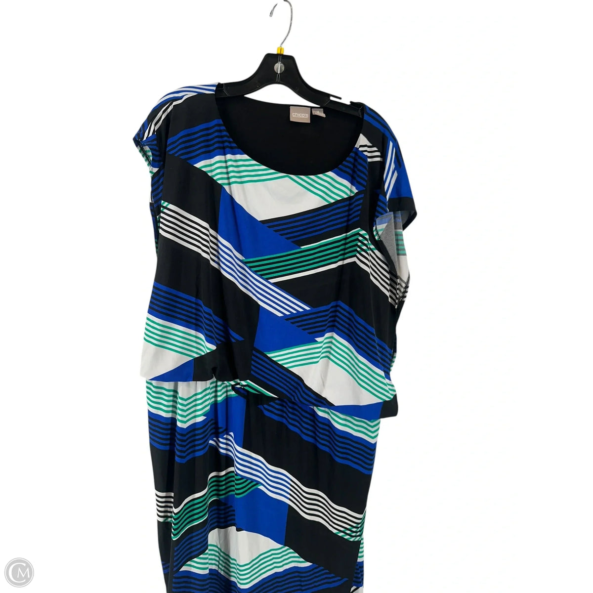 Dress Party Midi By Chicos In Multi-colored, Size: L