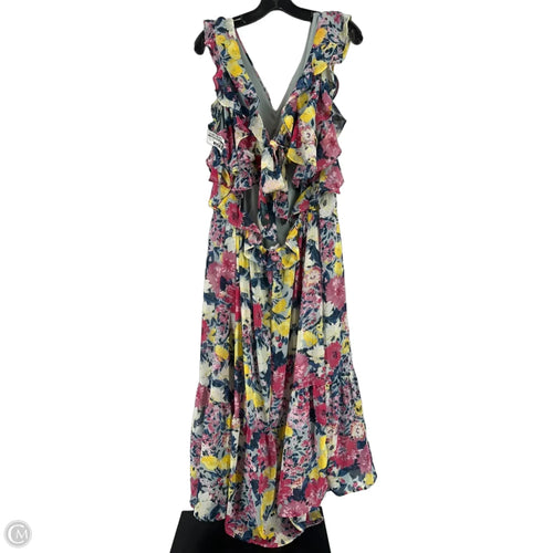 Dress Casual Maxi By Clothes Mentor In Floral Print, Size: Xl