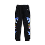 Bathing Ape Pant Casual Sports Thin Section Teenagers Pure Cotton Cartoon Trousers