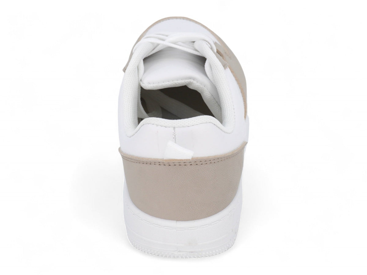 Women`s Taupe Court Side Sneaker