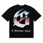Godspeed T-shirts Beach Road Racing Printed Cotton Casual Short Sleeves Men and Women