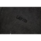 Gallery Dept Hoodie Embroidery Letter Splash Ink Wash Hooded Sweater Cardigan Jacket