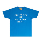 Gallery Dept T Shirt Retro Printed Loose Short-Sleeved Shirt
