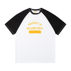 Gallery Dept T-Shirt Letter 8 Print Mesh Short Sleeve T-Shirt