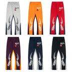 Gallery Dept Sweatpants T Hand-painted splashed ink letter splicing casual trousers