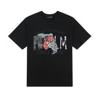 Palm Angels T-shirt Skull Letter Print Short Sleeve T-shirt