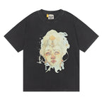 Gallery Dept T-shitrs Vintage Print Short Sleeves Lining