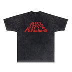 Gallery Dept T Shirts Tee Shirt Washed and Worn Short Sleeve T-shirt Blouse