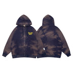 Gallery Dept Hoodie Washed Tie-Dye Hooded Sweater