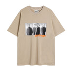 Gallery Dept T Shirts Letter Print Male and Female Large Size