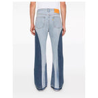 Gallery Dept Jeans Splicing Contrast Color Casual Denim Trousers